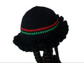 Juneteenth ruffle bucket hat